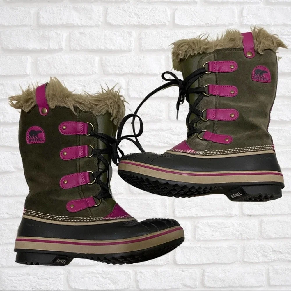 Sorel Tofino Girls Winter Snow Boots - Picture 2 of 7